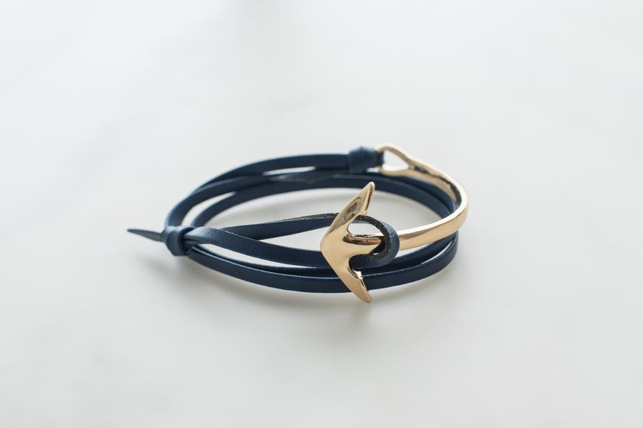 Anchor Bracelet Mens New